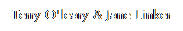 Text Box: Terry O'leary & Jane Linker 
